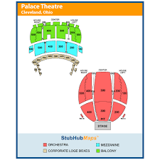 playhouse square connor palace seating chart www