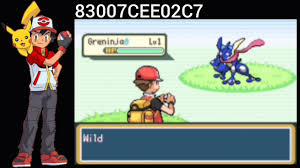 Pokemon Gba Cheat Greninja Ash Greninja Noivern Lucario Youtube
