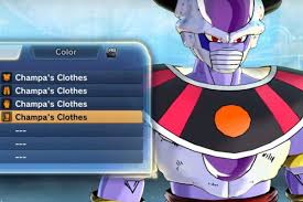 Here's how you can attain him as a . Dragon Ball Xenoverse 2 Guide How To Unlock Champa S Clothes Video Games Mobile Apps