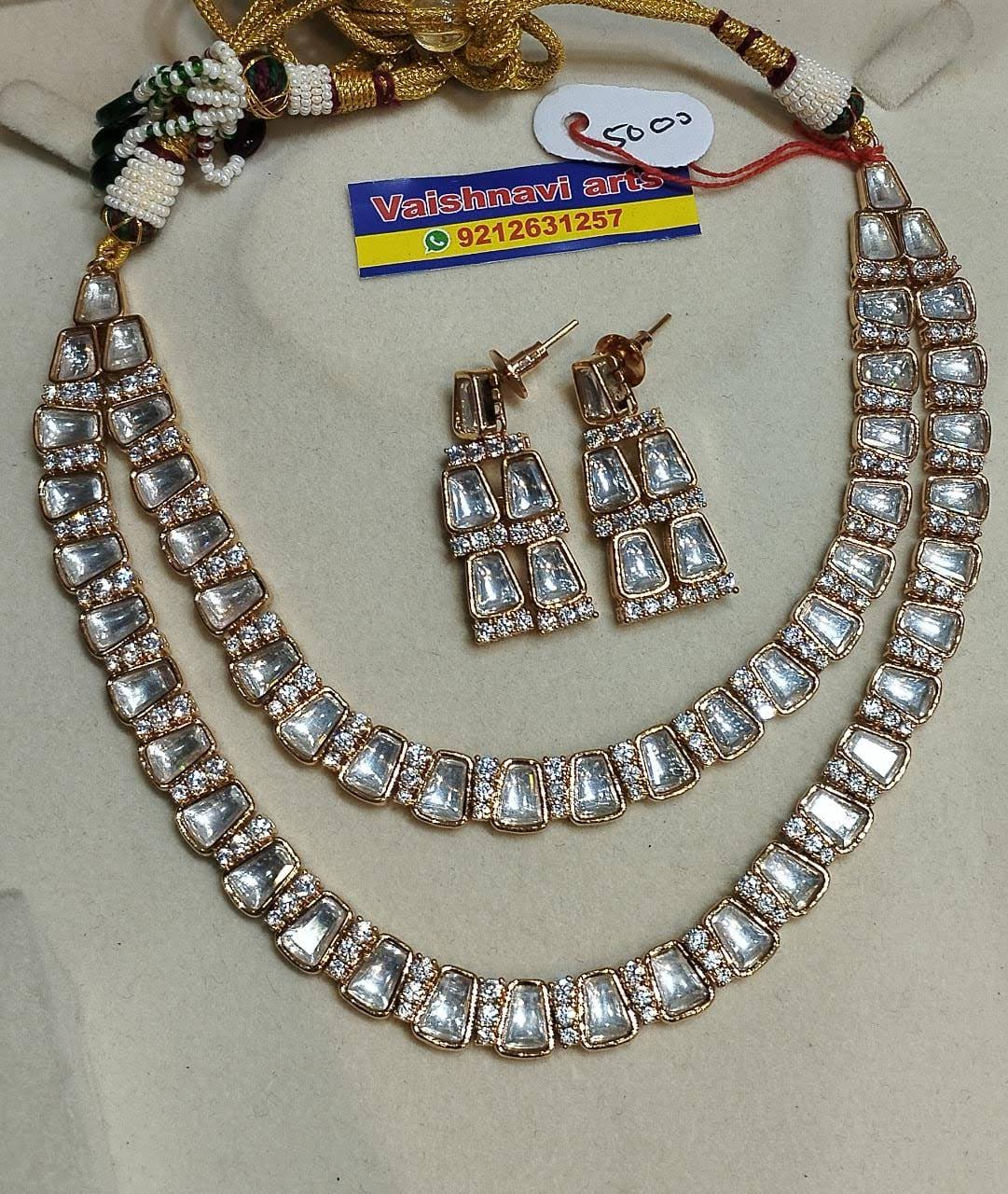 Uncut Kundan polki 2 layer set product image