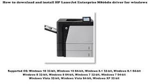 Panel de control de pantalla táctil color de 10,9 cm (4,3 pulgadas) Hp Laserjet Enterprise M806dn Driver And Software Downloads
