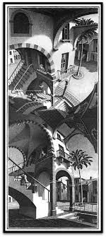 The Art Of The Impossible Mc Escher And Me Inspiration Board Talent Envy M C Escher Escher Art Art History Lessons Art History Memes