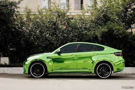 Hamann Bmw X6 Wrapped In Green Chrome Photo Car Lover Visit Us At Www Fi Exhaust Com And See What We Can Do For You Bmw X6 Bmw Dream Cars