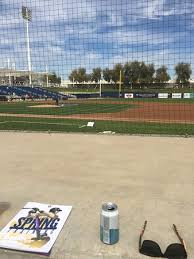Great Seats Behind The Brewers Dugout Picture Of Maryvale