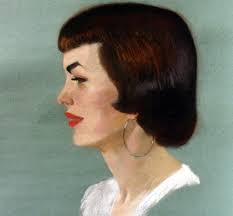 Paul with his first mentor, the portrait painter Harold Irving Smith in  Newport, RI where Harold was born and returned later in life. Paul dropped  out of Mass College of Art after