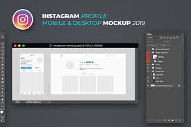 Instagram Profile Mockup Instagram Profile Instagram Instagram Design