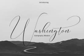 Pua encoded = accessible in the adobe illustrator, adobe photoshop, adobe indesign, even work on microsoft word. Washington Calligraphy Modern 19800 Script Font Bundles Modern Fonts Modern Typeface Handwritten Fonts
