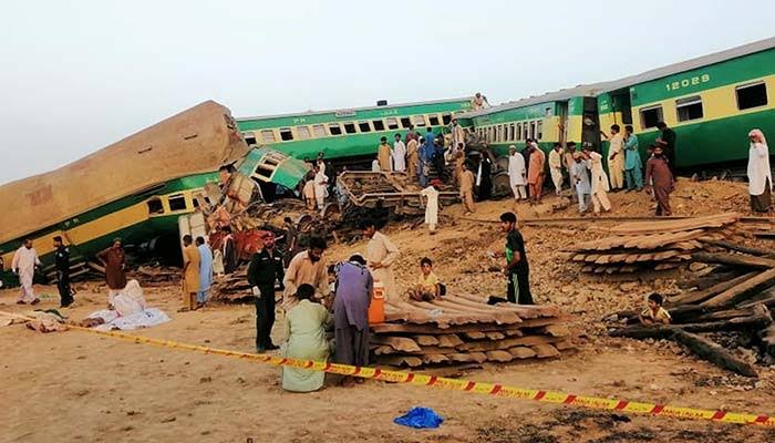 Image result for A timeline of major train accidents during PTI govt’s tenure"