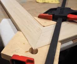 Holes (if your pipes are 1 in. Simple Corner Clamp Jig 4 Steps With Pictures Instructables