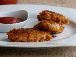 Chic Chic Chocolat Nuggets De Poulet Croustillants Panure Aux Corn Flakes Nugget De Poulet Poulet Croustillant Recettes De Cuisine