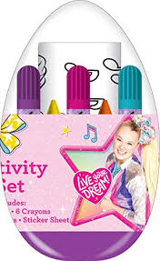 Coloring book for jojo siwa is an educational coloring game devote with both boys & girls who love to color jojo siwa characters jojo siwa coloring book is also a very useful tool for all of us to improve imagination, to be creative. Buy Innovative Designs Kids Activity Egg Craft Kit With Coloring Pages Stickers Markers And Crayons Jojo Siwa Toys R Us