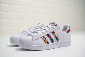 Takashi Murakami X Adidas Originals Superstar Ii 村上隆聯名女款太陽花板鞋白彩 Adidas Superstar Sneaker Adidas Originals Superstar Adidas Sneakers