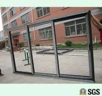 3 Track Aluminium Frame Sliding Door, Window, Aluminium Window, Aluminum  Window, Glass Door K01187