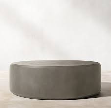 Collins Round Coffee Table In 2020 Round Coffee Table Stone Coffee Table Diy Ottoman Coffee Table