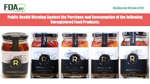 Welcome to the all new beautiful arrangement of color options for dakota's signature series of handmade stainless steel sinks. Fda Advisory No 2020 993 Public Health Warning Against The Purchase And Consumption Of The Following Unregistered Food Products Food And Drug Administration Of The Philippines