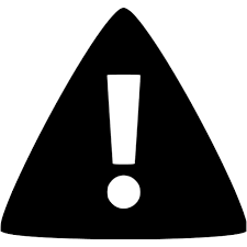 Black Alert Icon Free Black Alert Icons