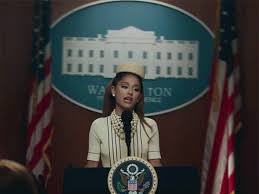 Share the best gifs now >>>. Ariana Grande S Positions Video Sends A Chic Political Message Vogue