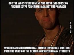 Never Understood The Mummy Logic Mummy Movie Movie Memes Mummy