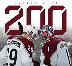 By ron knabenbauer @ronknab / coloradoavalanche.com. With His Win Last Night Congrats Varly Colorado Avalanche Facebook