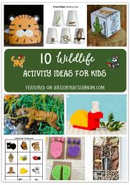10 Wildlife Theme Activities For Kids To Do At Home Wildlife Day Activities For Kids Crafts