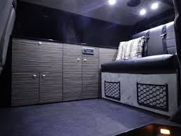 vw t5 interior finished in grey beige zebrano campervan interior vw t5 interior vw camper conversions