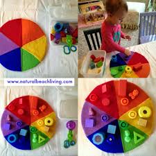 Easy And Fun Activities For Teaching Colors Natural Beach Living Montessori Activities Toddler Activities Teaching Toddlers
