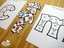 Are generally made from hard paperboard, wood or carbon steel wire that ensure their durability and are safe to use for kids. Printable Alphabet Puzzles Upper And Lowercase Letters
