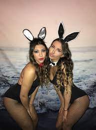 Bunny Halloween Halloweencostumes Halloweendiy Costumes College Bunny Halloween Costume Halloween Costumes College Halloween Costumes Friends