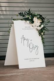 Black And White Wedding Arch Decorations This Blogger S Urban Chic Millwick Wedding Is Minimalist Lush And Modern Wedding Signage Wedding Welcome Signs Wedding Decorations