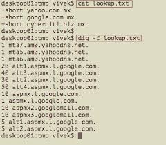 Udp gets to use the whole range of ports tcp does, 1 to 65535, and even shares a few with similar services in the tcp world. Linux And Unix Dig Command Examples Nixcraft