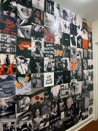 Grunge Wall Collage Kit 50 85 125 165 200 Pcs Trendy Dark Vsco Alternative Red Photo Walls Bedroom Dorm Room Decor Bedroom Wall Collage