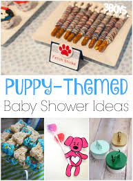 Puppy Themed Baby Shower Ideas 3 Boys And A Dog Puppy Baby Shower Puppy Shower Puppy Baby Shower Theme