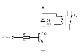 The previous npn transistor relay switch circuit is ideal for switching small loads such as led's and miniature relays. The Relay Driver Circuit Download Scientific Diagram
