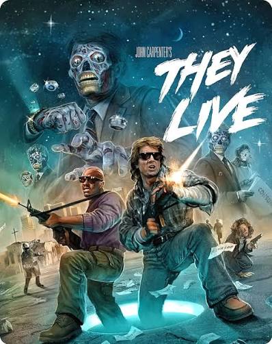 Amazon.com: They Live - Limited Edition Steelbook 4K Ultra HD + Blu-ray :  John Carpenter, Roddy Piper, Keith David, Meg Foster, George 'Buck' Flower,  Peter Jason, Raymond St. Jacques, Larry Franco: Movies