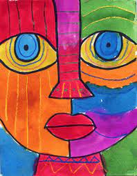Check spelling or type a new query. Draw An Abstract Face Art Projects For Kids