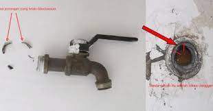 Cara melepas saluran pembuangan air wastafel dapur. Cara Betulin Dan Mengganti Kran Air Yang Patah Di Dalam Ayo Pelajari Caranya