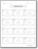 Multiplying decimals using number lines. Decimal Multiplication Worksheets