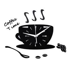 3d Diy Acrylique Horloge Murale Cuisine Moderne Decor A La Maison Cafe Horloge Temps Forme De Tasse Mur Autocollant Horloge Achat Vente Horloge Pendule Soldes Sur Cdiscount Des Le 20 Janvier Cdiscount