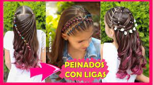 3 Peinados Faciles Y Rapidos Para Ninas Youtube