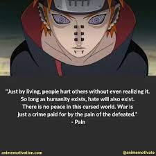 The 10 best quotes from the pain invasion arc as one of the most memorable arcs in naruto, the pain invasion featured some pretty deep quotes from both the heroes & villains. Naruto Pain Wallpaper Sayings