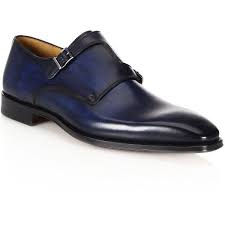 Saks Fifth Avenue Collection Saks Fifth Avenue By Magnanni Double Monk 550 Liked On Polyvor Dress Shoes Men Mens Monk Strap Shoes Mens Blue Dress Shoes