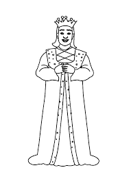 Speech coloring pages for kids online. King Giving Speech Coloring Pages Kids Play Color