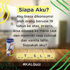 Tebak tebakan ini bisa kalian mainkan dalam situasi santai ketika bersama keluarga dan teman kalian dimana beberpa pertanyaan dan jawaban terkadang tidak bisa di prediksi dan. Kalcare On Twitter Main Tebak Tebakan Yuk Balas Tweet Ini Untuk Jawabannya Dan Ajak Temanmu Untuk Ikut Menebak Ya Kalquiz Kuis Kuisgratis Tebaktebakan Tebakproduk Kalproduct Https T Co S1emiy5ixk