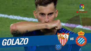 Leo baptistao plays the position forward, is 28 years old and 181cm tall, weights 71kg. Golazo De Leo Baptistao 1 1 Sevilla Fc Vs Rcd Espanyol Youtube