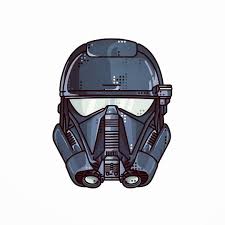 Rogue One Deathtrooper Helmet Personnage Star Wars Star Wars Masque Assembly instructions are in the image provided and the dimensions. rogue one deathtrooper helmet