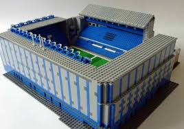Everton Goodison Park Lego Stadium Goodison Park Lego Models Lego Building