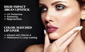 BL Color Matched Lipstik dan Lip Liner Set