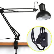 Led desk lamp reading light table dimmable flexible rechargeable touch control. Flexible Led Desk Lamp Metal Swing Arm Mount Clamp Table Light Adjustable Lamp Ebay