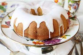 Vanilla Bundt Cake With Vanilla Frosting I Am Baker Vanilla Glaze Recipes Cake Frosting Recipe Glaze For Cake