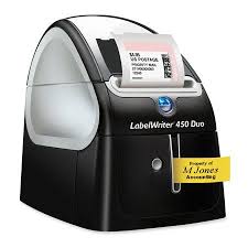 Dymo Dym1752267 450 Duo Labelwriter 1 Each Platinum Walmart Com In 2020 Label Printer Printing Labels Dymo Label